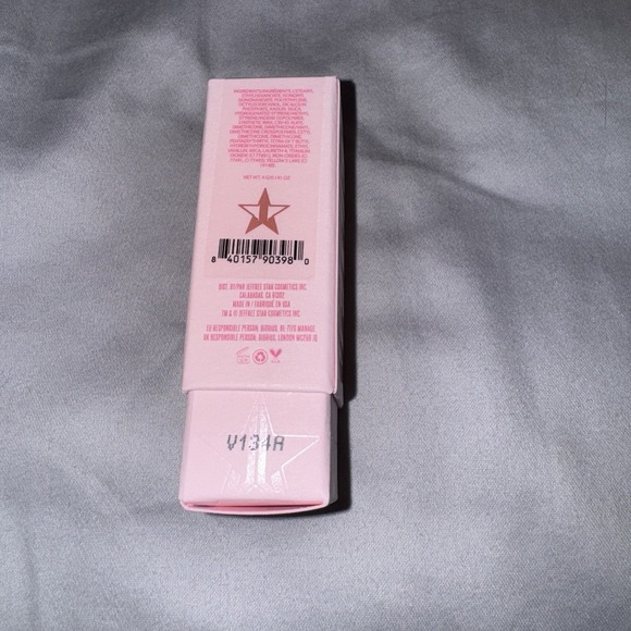 Jeffree Star Velvet Trap Matte Lipstick WYOMING ICED TEA Peach Terracotta NIB - Picture 3 of 3